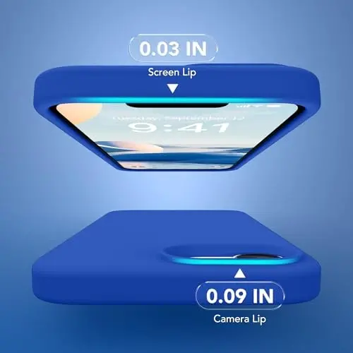 SuydanBox Magnetic for iPhone 17e/iPhone 16e Case, Compatible with MagSafe, [Soft Anti-Scratch Microfiber Lining] Slim Silicone Shockproof Protective Phone Case for iPhone 17e/16e 6.1