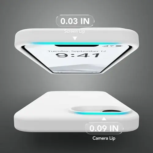 SuydanBox Magnetic for iPhone 17e/iPhone 16e Case, Compatible with MagSafe, [Soft Anti-Scratch Microfiber Lining] Slim Silicone Shockproof Protective Phone Case for iPhone 17e/16e 6.1