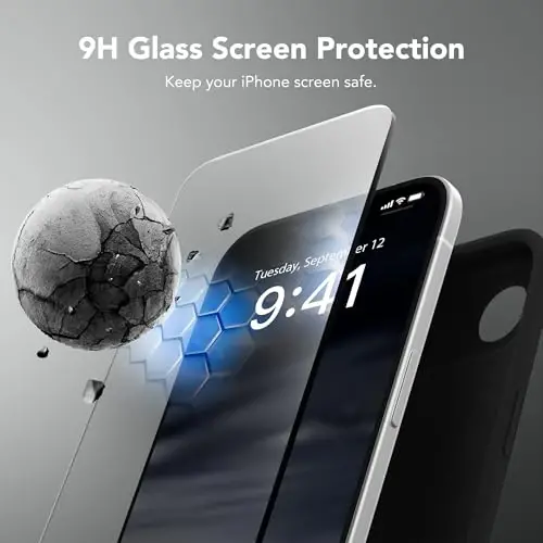 SuydanBox Magnetic for iPhone Air Case, Compatible with MagSafe, [Full Camera Protection][Screen Protector] Silicone Shockproof Protective Phone Case for iPhone 17 Air 6.5