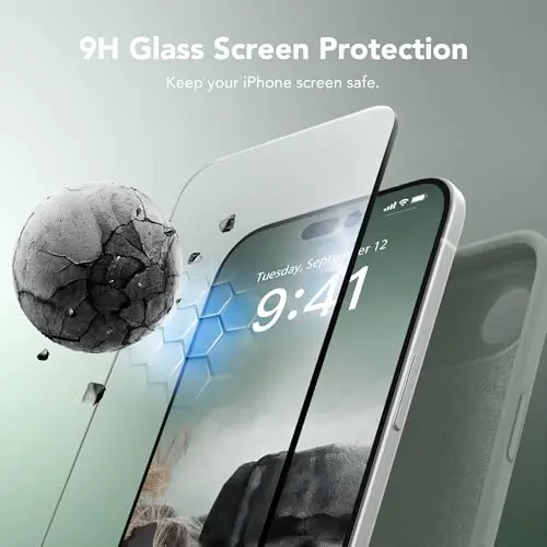 SuydanBox Magnetic for iPhone Air Case, Compatible with MagSafe, [Full Camera Protection][Screen Protector] Silicone Shockproof Protective Phone Case for iPhone 17 Air 6.5