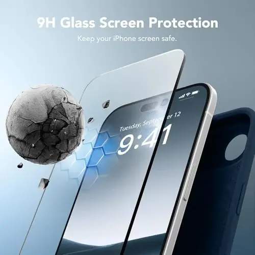 SuydanBox Magnetic for iPhone Air Case, Compatible with MagSafe, [Full Camera Protection][Screen Protector] Silicone Shockproof Protective Phone Case for iPhone 17 Air 6.5