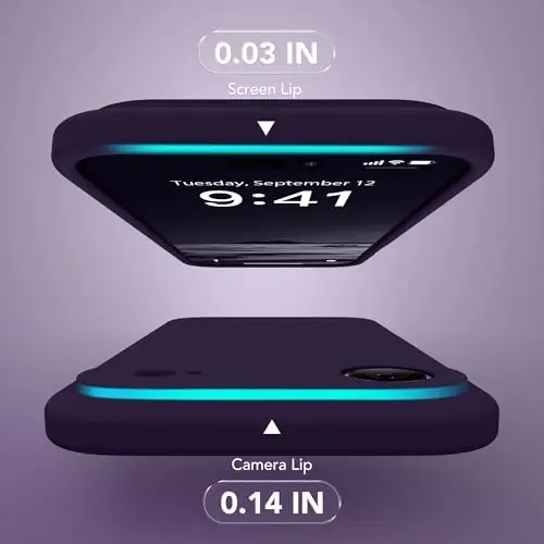 SuydanBox Magnetic for iPhone Air Case, Compatible with MagSafe, [Full Camera Protection][Screen Protector] Silicone Shockproof Protective Phone Case for iPhone 17 Air 6.5