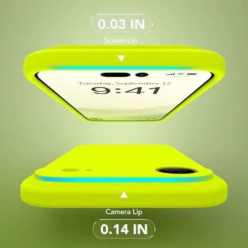 SuydanBox Magnetic for iPhone Air Case, Compatible with MagSafe, [Full Camera Protection][Screen Protector] Silicone Shockproof Protective Phone Case for iPhone 17 Air 6.5