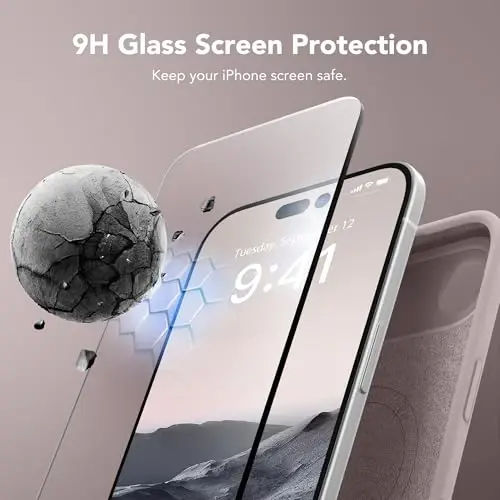 SuydanBox Magnetic for iPhone Air Case, Compatible with MagSafe, [Full Camera Protection][Screen Protector] Silicone Shockproof Protective Phone Case for iPhone 17 Air 6.5