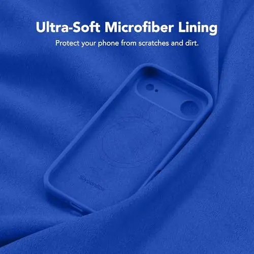 SuydanBox Magnetic for iPhone Air Case, Compatible with MagSafe, [Full Camera Protection][Screen Protector] Silicone Shockproof Protective Phone Case for iPhone 17 Air 6.5