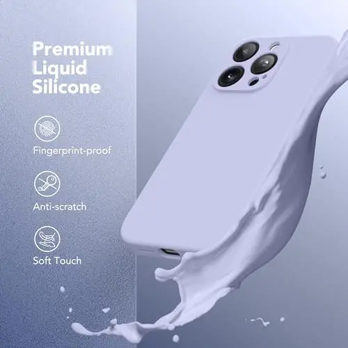 SuydanBox Magnetic iPhone 13 Pro Max uchun g‘ilof, MagSafe bilan mos, [Kamera to‘liq himoyalangan][Ekran himoyachisi] Silikon zarbaga chidamli himoya g‘ilofi, iPhone 13 Pro Max 6.7