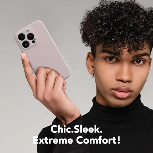 SuyndanBox Magnetic for iPhone 15 Pro Case, Compatible with MagSafe, [Full Camera Protection][Screen Protector] Silicone Shockproof Protective Phone Case for iPhone 15 Pro 6.1