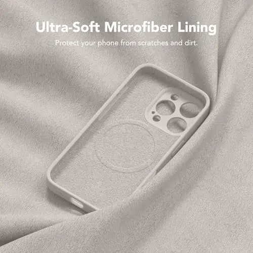 SuyndanBox Magnetic for iPhone 16 Pro Case, Compatible with MagSafe, [Full Camera Protection][Screen Protector] Silicone Shockproof Protective Phone Case for iPhone 16 Pro 6.3