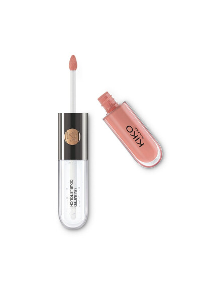 Suyuq lab bo'yog'i - Unlimited Double Touch 102 Satin pushti bej 6 ml 8025272623308 - KIKO