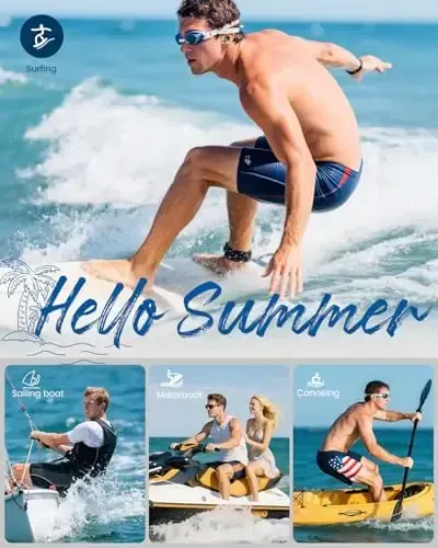 Suzish uchun quloq tiqinlari - 2 juft yumshoq silikon qayta ishlatiladigan suv o'tkazmaydigan quloq tiqinlari kattalar va erkaklar uchun, suzuvchilar qulog'i, basseyn, plyaj, snorkeling, surfing, kickboard mashg'ulotlari uchun mos (ko'k va yashil) - 6