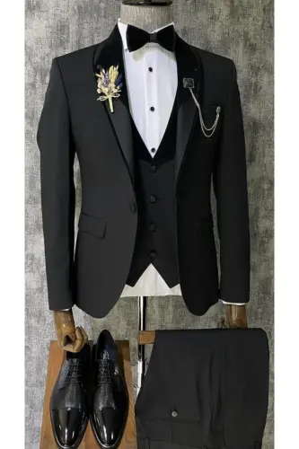 Свадебный костюм смокинг Slim Fit - TERZI AYHAN (1)