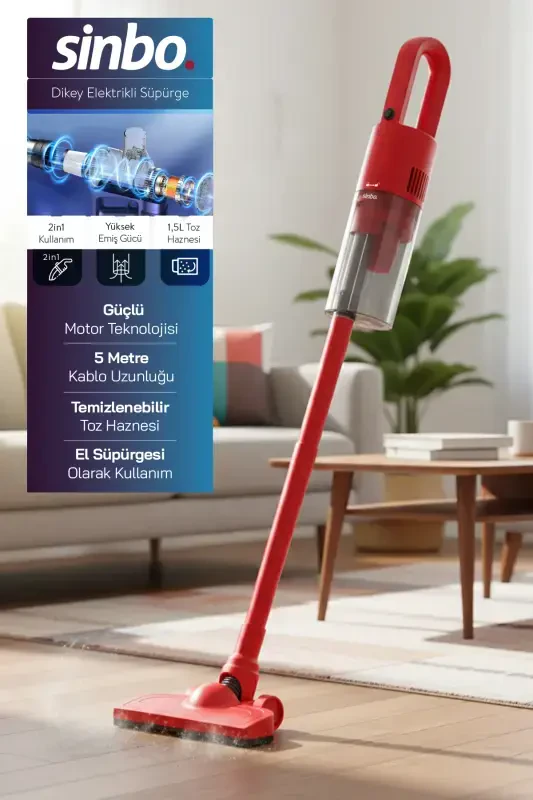 SVC-8614 Cordless Stick Vacuum Cleaner - SINBO