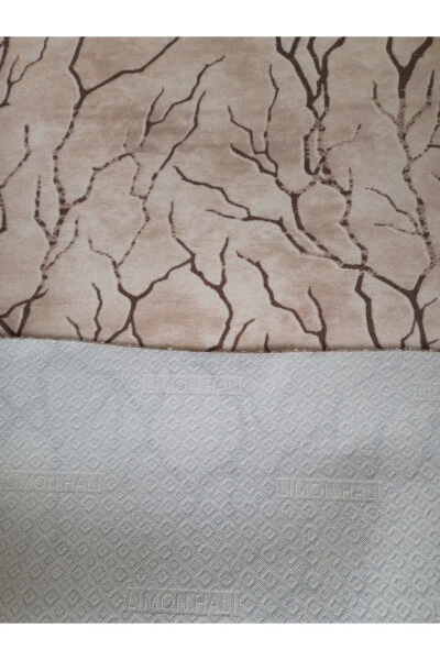 Светло-коричневый моющийся нескользящий основа четыре сезона гостиная, ванная комната, балкон, детская комната разрезанный коврик - 4