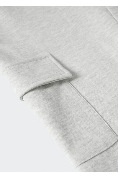 Светло-серые штаны для девочек - 8