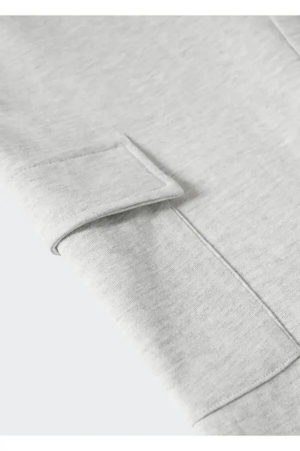 Светло-серые штаны для девочек - 8