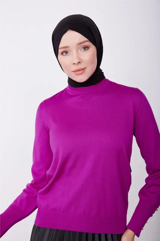 Свитер Armine 23Kd2801 Фуксия - 3