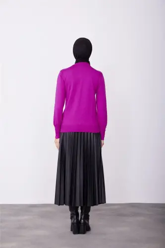 Свитер Armine 23Kd2801 Фуксия - 4