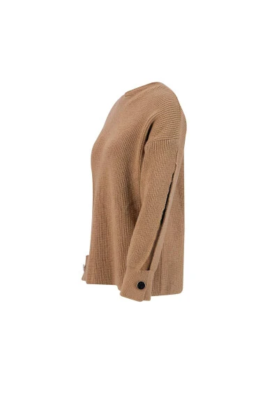 Свитер Armine с боковыми разрезами (24Kd4201) Верблюжий - 7