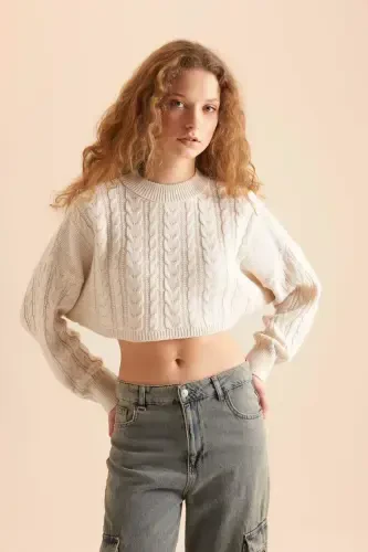 Свитер Coool Regular Fit с круглым вырезом - 3