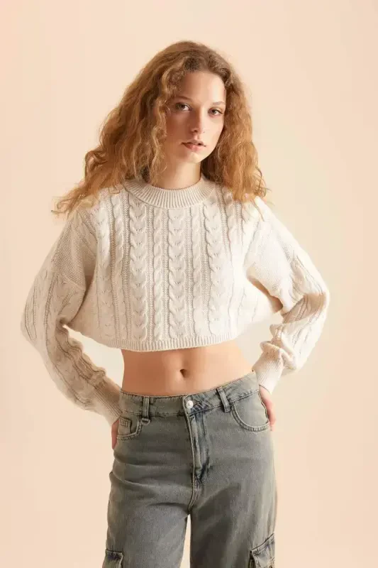 Свитер Coool Regular Fit с круглым вырезом - 3