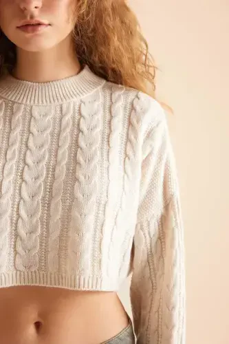 Свитер Coool Regular Fit с круглым вырезом - 4