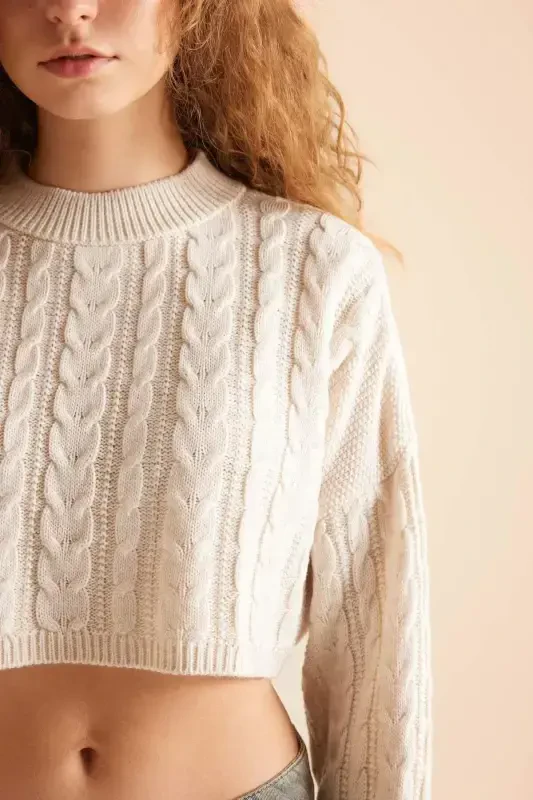 Свитер Coool Regular Fit с круглым вырезом - 4