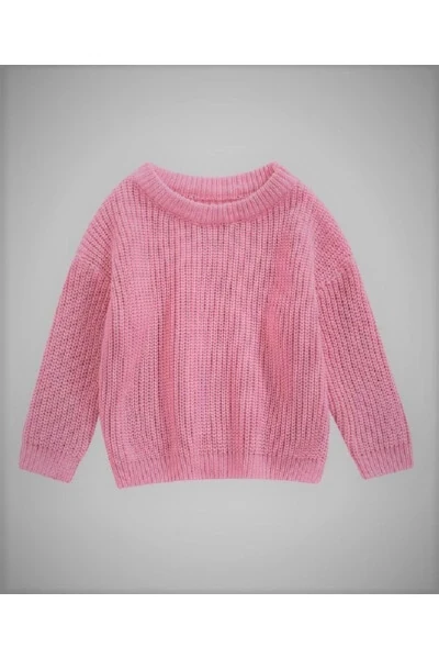 Свитер для мальчика/девочки с воротником-гольфом оверсайз из трикотажа - BEBEĞİME ÇORAP (1)