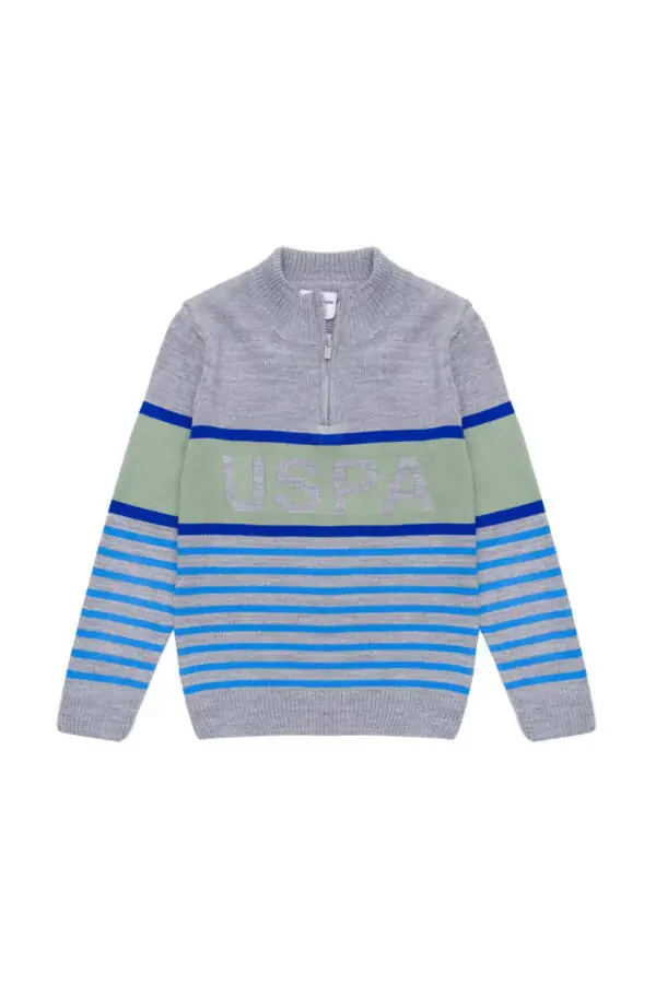 Свитер с молнией для мальчика - 1