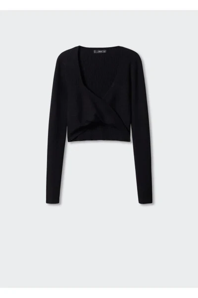 Свитер с V-образным вырезом - 3