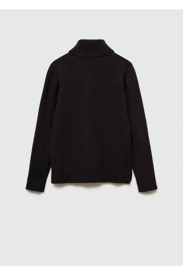Свитер с воротником-гольф - 2