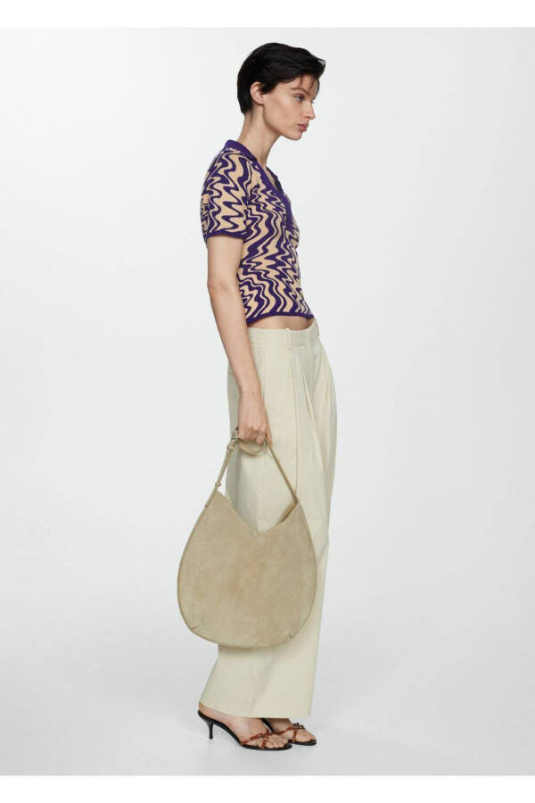 Свитер с воротником-поло - 6