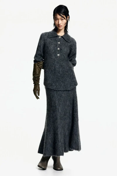 Свитер с высоким воротом из кашемира - H&M (1)