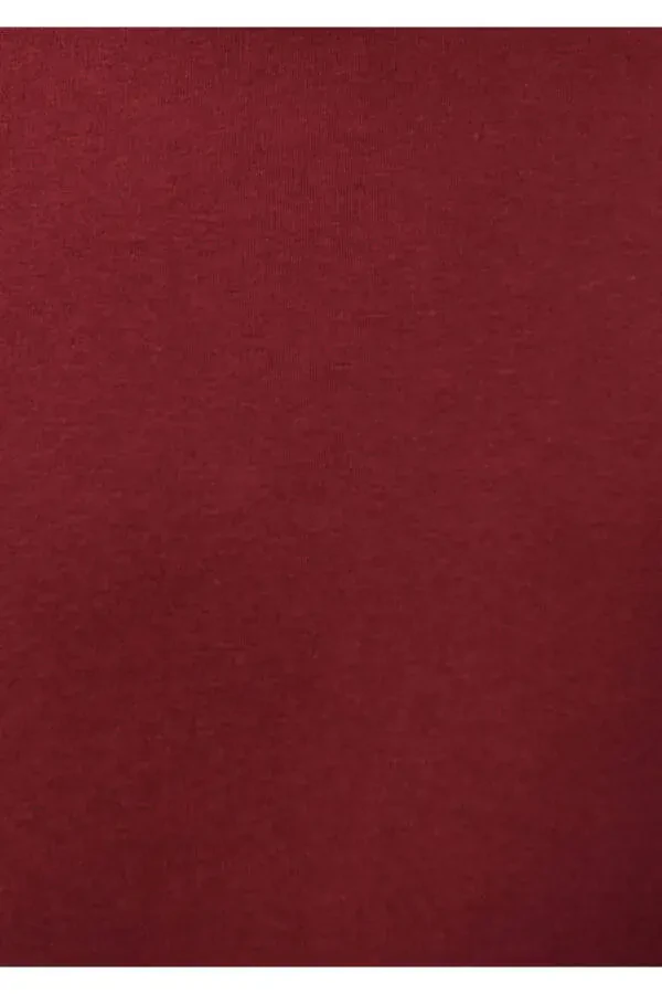 Свитшот бордовый базовый с капюшоном 0610937-85633 - 6