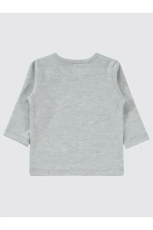 Свитшот для девочки 6-18 месяцев, меланж - 2