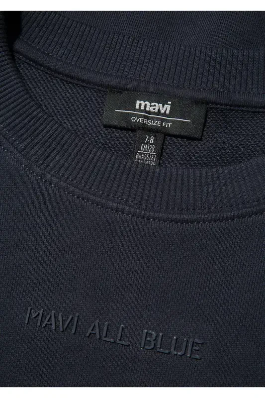 Свитшот из органического хлопка антрацитового цвета - 5