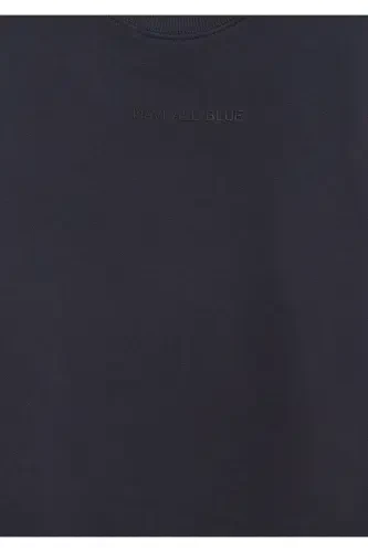 Свитшот из органического хлопка антрацитового цвета - 6