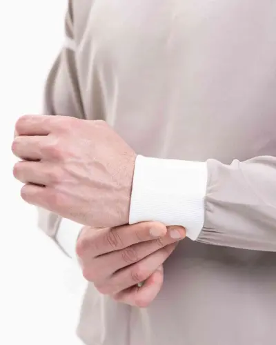 Свитшот оверсайз - БЕЖЕВЫЙ - 7