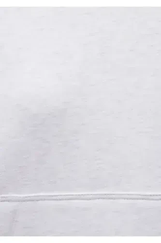 Свитшот с капюшоном светло-серого цвета Basic 167299-85438 - 7