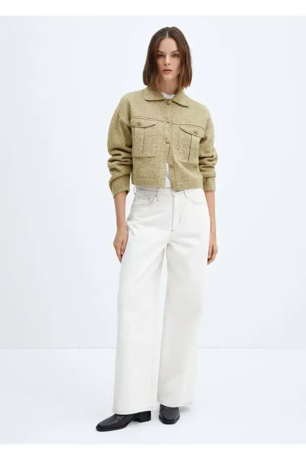 Свитшот с карманами на молнии - 2