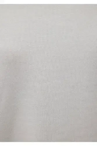 Свитшот с круглым вырезом серый базовый 1611770-70074 - 7