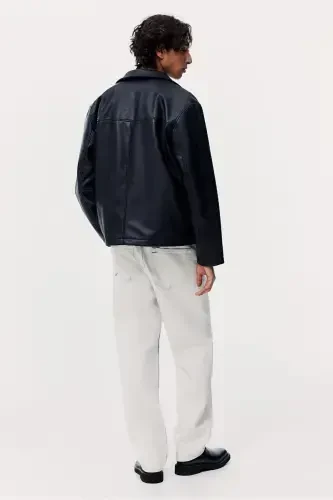 Свободные джинсы - Джинсово-синий - 3