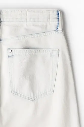 Свободные джинсы - Джинсово-синий - H&M (1)
