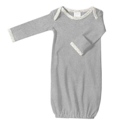 SwaddleDesigns En Yumuşak Pamuklu Bebek Pijama Elbisesi Katlanabilir Eldiven Manşetli Bebek Erkek ve Kız İçin, Yeni Doğan, 0-3 Ay - 22