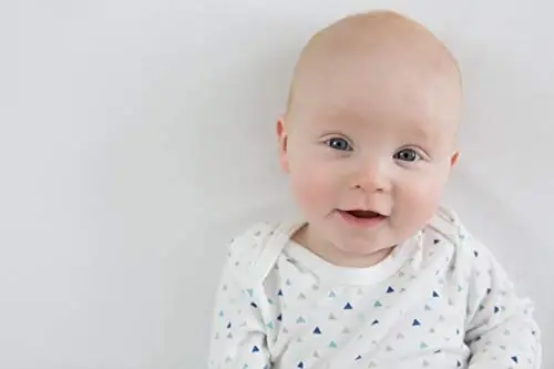 SwaddleDesigns Softest Cotton Baby Pajama Gown with Foldover Mitten Cuffs for Infant Boy and Girl, Newborn, 0-3 Months - 3