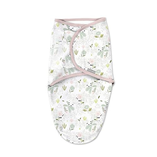 SwaddleMe by Ingenuity Comfort Pack Size Small, 0-3 Months, 3-Pack (Peekaboo Panda) Baby Swaddle Set - 46