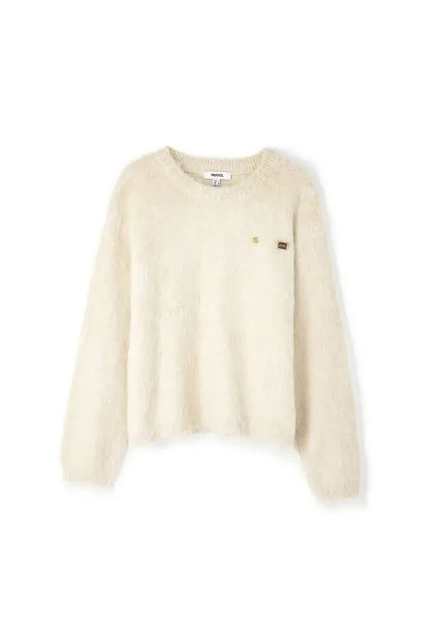 Sweater with metal accessories - 3