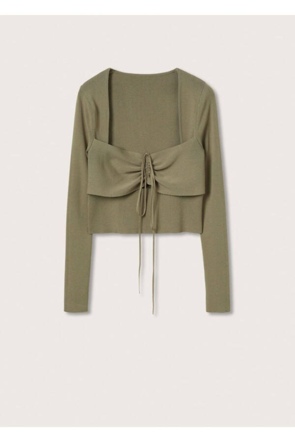 Sweater with Ruffles - 3