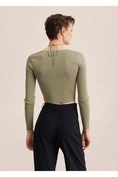 Sweater with Ruffles - 4