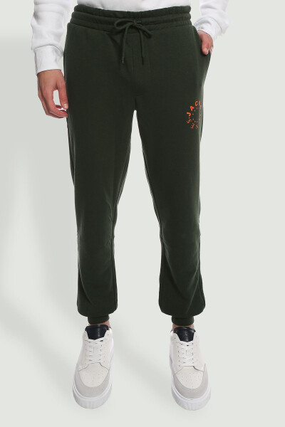 Sweatpants with logo print and drawstring. - JACK & JONES (1)
