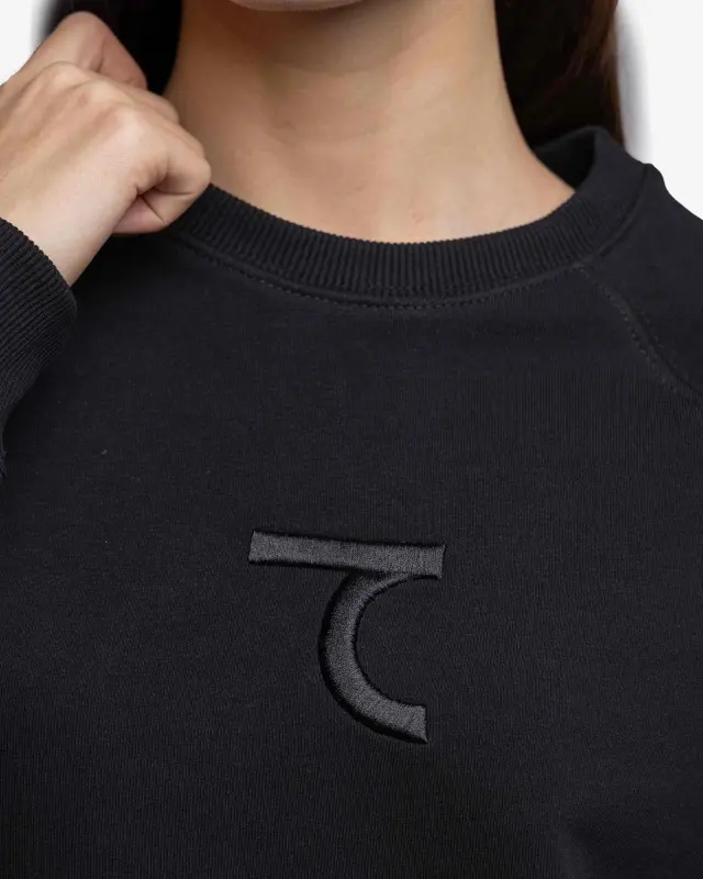 Sweatshirt - ЧЁРНЫЙ - 10